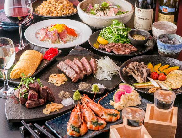 記念日に楽しむ鉄板焼きコース